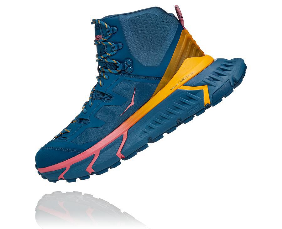 Hoka One One Wandelschoenen Heren - Tennine Hike Gore-Tex - Blauw - XA1893520